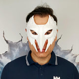 Bird Mask | Feathered Raven Cosplay Mask | Halloween Costume Mask