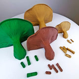 Fungi Floating Wall Shelf | 3D Printed Mushroom Organic Wall Decor | Nature Inspired Home Accent Modern Wall Mounted Shelf | Aesthetic Decor