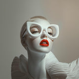 3D Printed Fashion Glasses | Oversized Statement Frames | Cat Eye Glasses | No Lens Glasses | Cosplay Accessories | Futuristic Eyewear