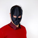 White Blank Face Mask | Minimalist Cosplay Mask | Custom Paintable Mask for Halloween, Theater, Masquerades, Photoshoots