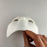 Japanese Ghost Mask | Horror Cosplay Masks | 3D Printed Theater Gothic Phantom Haunting Halloween Face