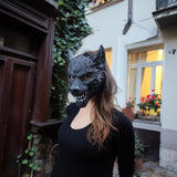 Werewolf Cosplay Mask | 3D Printed Horror Mask | Halloween Costume Mask | Scary Wolf Mask | Gift for Him | Full Face Masks