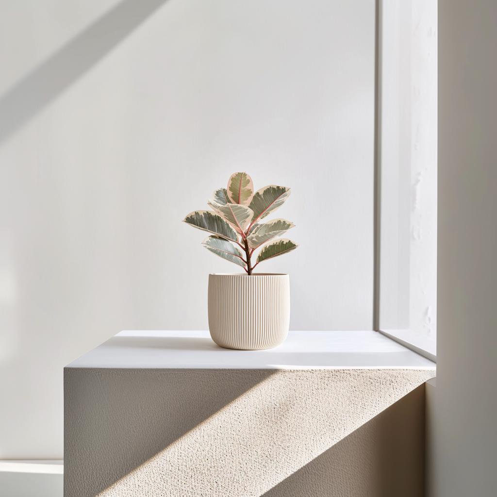 3D Printed Planter | Japanese Style Minimalist Vase | Modern Indoor Plant Pot