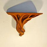Tree Root Wall Shelf | Organic 3D Printed Floating Shelf | Boho Wall Decor | Rustic Plant Display Ledge | Nature Inspired Wall Accent