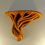 Tree Root Wall Shelf | Organic 3D Printed Floating Shelf | Boho Wall Decor | Rustic Plant Display Ledge | Nature Inspired Wall Accent