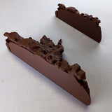 Tree Root Wall Shelf | Floating Shelf for Plants | 3D Printed Organic Wall Decor | Nature Inspired Shelf | Rustic Earthy Home Accent