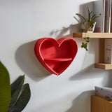 3D Printed Heart Wall Shelf | Modern Decorative Shelf | Minimalist Floating Shelf | Cute Wall Decor | Unique 3D Print Home Accent