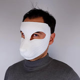 3D Printed Kitsune Mask | Japanese Fox Spirit Mask | Yokai Cosplay Mask | Anime Fox Mask | Fantasy Noh Mask | Halloween Cosplay Mask