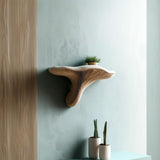 Mushroom Floating Wall Shelf | 3D Printed Organic Wall Decor | Nature Inspired Home Accent Modern Wall Mounted Shelf | Fungi Aesthetic Decor