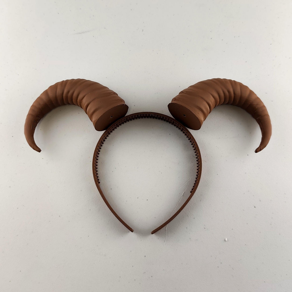Curved Ram Horns | 3D Printed Demon Horns | Fantasy Cosplay Headpiece | Gothic Costume Horns | Halloween Witchcraft Headdress | LARP