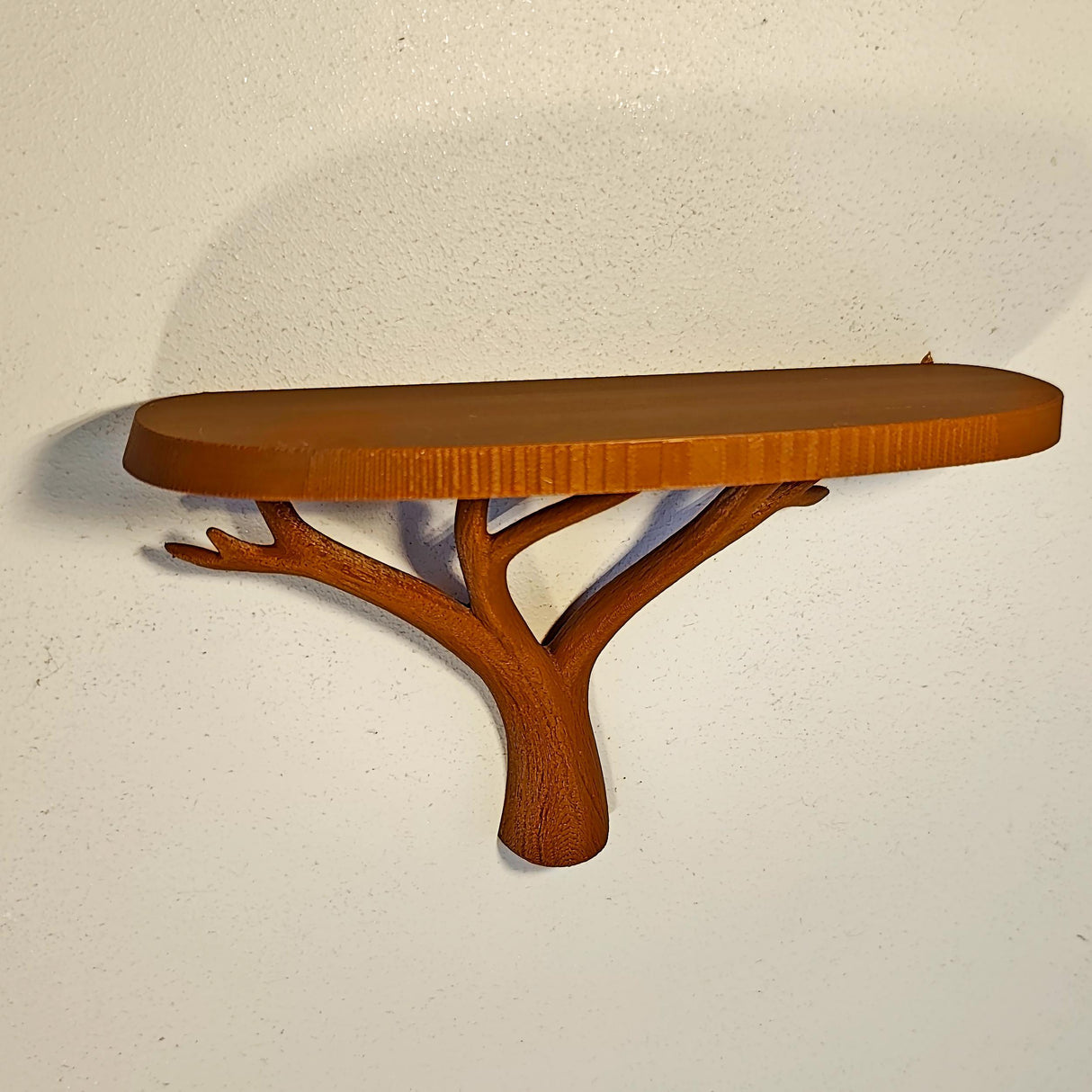 Tree Branch Wall Shelf | 3D Printed Floating Shelf for Plants | Nature Inspired Decor | Modern Wall Storage | Minimalist Plant Holder