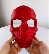 3D Printed Skull Mask | Horror Costume Cosplay Face Mask | Halloween Skeleton Mask | Gothic Face Cover Scary Mask | 3D Print Costume Mask