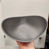 3D Printed Bowl Wall Shelf | Modern Sculptural Floating Shelf | Minimalist Wall Decor Accent for Contemporary Home Interiors and Offices
