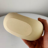 3D Printed U Shaped Vase | Modern Sculptural Vase Minimalist PLA Plastic Vase | Decorative Vase for Dried or Fresh Flowers Unique Home Decor