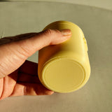 3D Printed Minimalist Pet Cremation Urn with Paw Print | Modern 3D Printed Memorial Urn for Pets | Simple Neutral Remembrance Decor