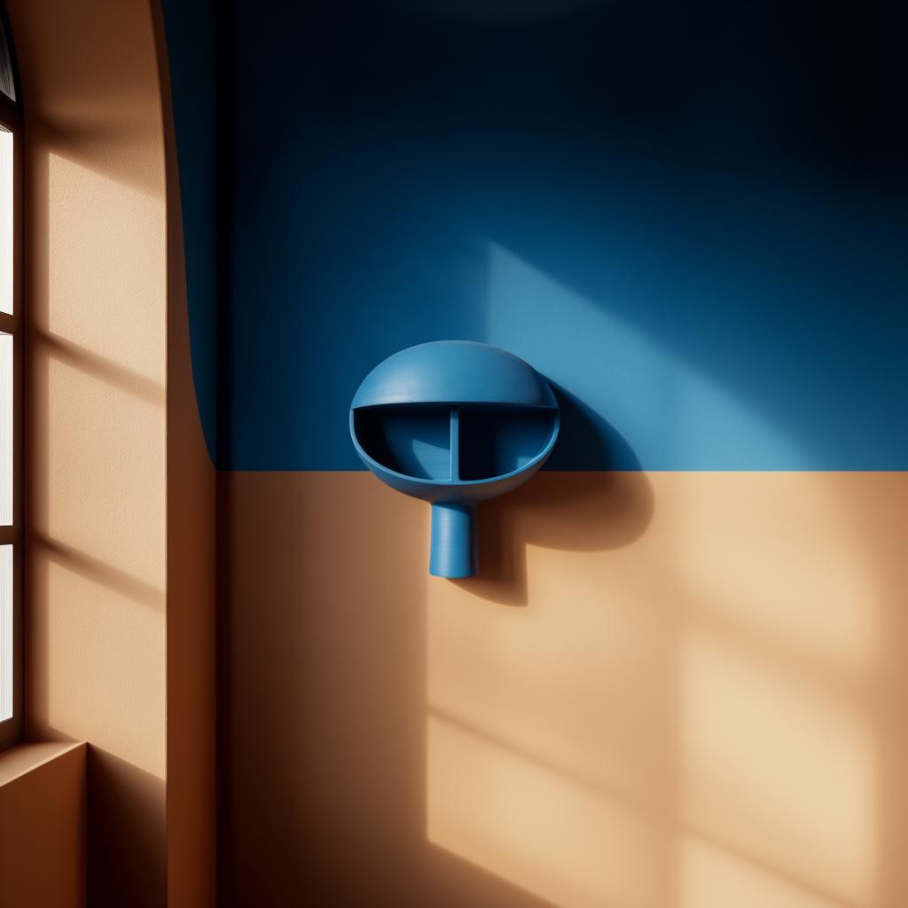 Dome Niche Wall Shelf | 3D Printed Minimal Floating Display with Compartments | Sculptural Wall Decor for Keys Plants Entryway Crystals