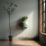 Minimalist Character Wall Planter Pot | 3D Printed Modern Hanging Planter | Cute Sculptural Wall Decor for Contemporary and Cozy Interiors