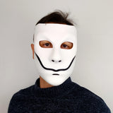 Smiling Phantom Mask | Creepy Halloween Mask | 3D Printed Anonymous Cosplay Mask
