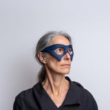 Avant Garde Mask Glasses | 3D Printed Futuristic Eye Mask for Cosplay | Minimal Superhero Visor, Festival Costume Wearable Art Prop Unisex