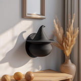 Witch Hat Wall Decor Shelf | 3D Printed Fantasy Floating Storage Accent | Gothic Cottagecore Witchy Home Interior Decor for Modern Rooms