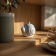 Alternate product view of 3D Printed Spiral Shell Snail Memorial Urn.