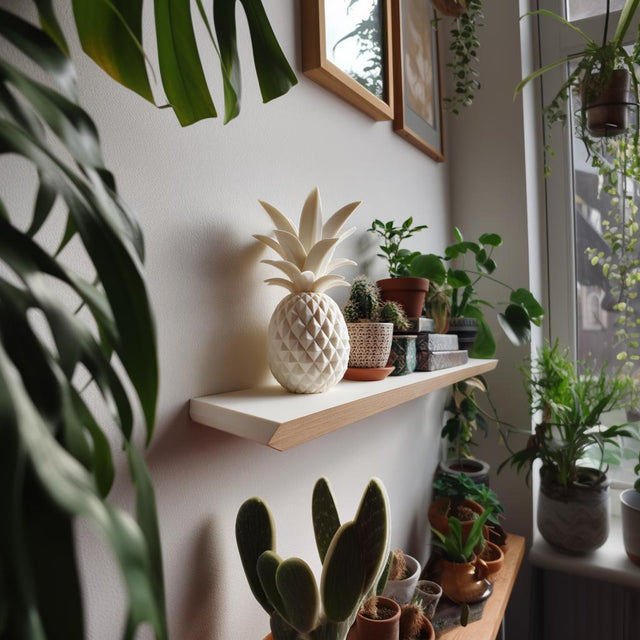 Additional product view of 3D Printed Geometric Pineapple Memorial Urn.
