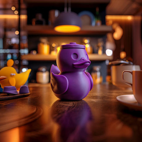 Alternate product view of Rounded Duck Memorial Urn.