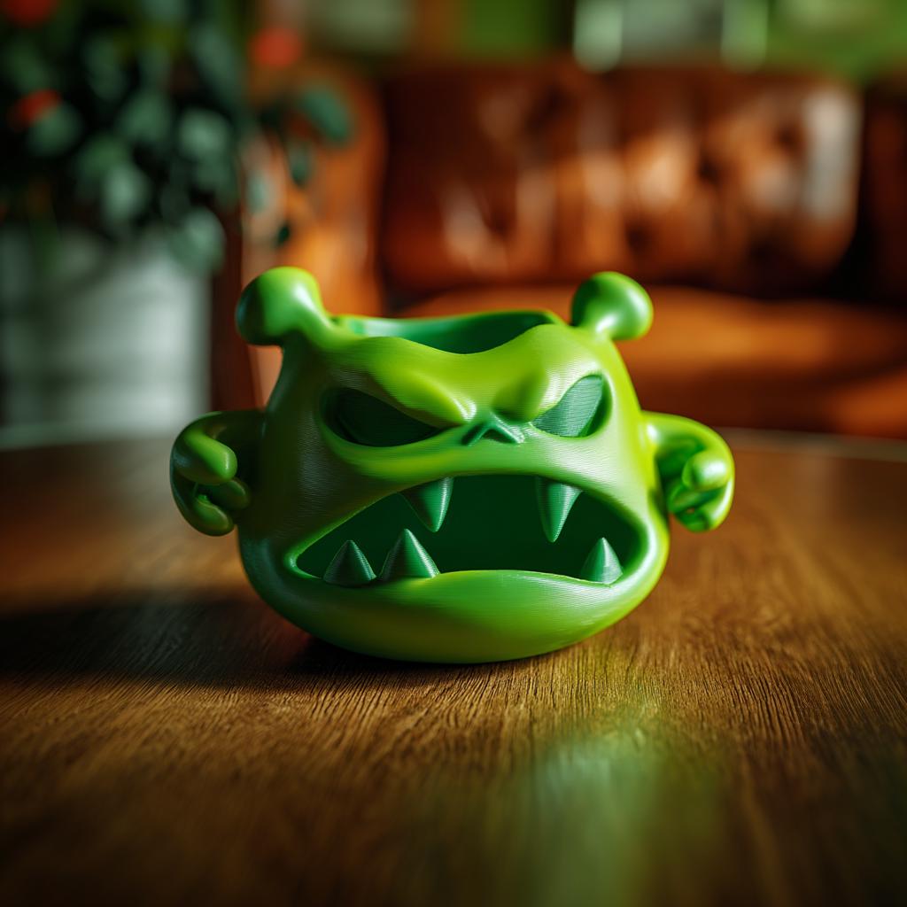 Monster Jewelry Organizer | Monster Ring Holder | Spooky Trinket Bowl | 3D Printed Jewelry Tray | Halloween Vanity Decor | Gift For Her