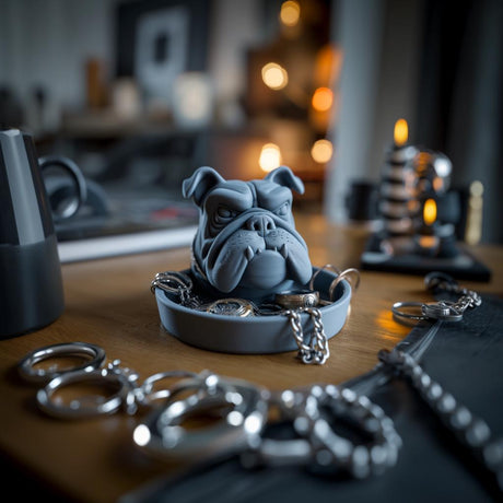 Alternate product view of Bulldog Jewelry Organizer.