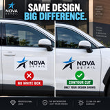 Custom Car Vinyl Decal | Vehicle Logo or Artwork | Without Background | Printed Branding Sticker