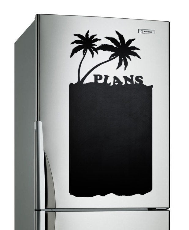 Chalkboard Diy For Kitchen Fridge Sticker Menu - Vinyl Decal Organizer Refrigerator Memo